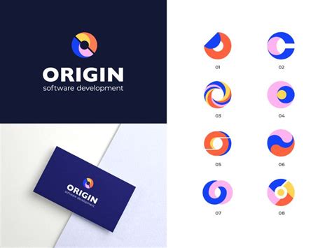 Logo Design - Origin | Diseño de identidad de marca, Disenos de unas ...