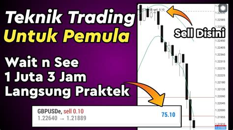 Trading Jam Profit Juta Langsung Praktek Teknik Trading Forex