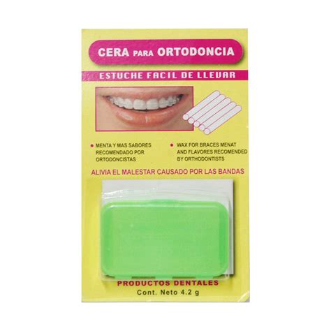 Cera P Ortodoncia Sabor Menta Lactona