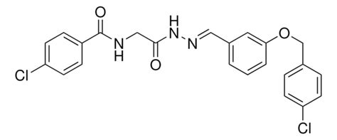 4 CL N 2 2 3 4 CHLOROBENZYL OXY BENZYLIDENE HYDRAZINO 2 OXOETHYL