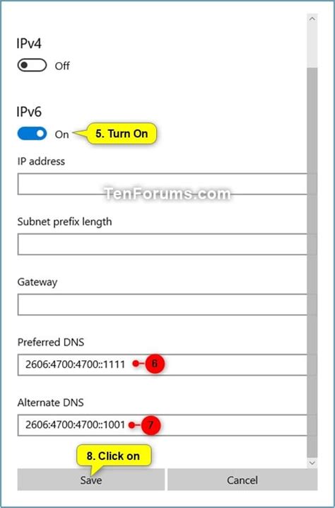 Change Ipv And Ipv Dns Server Address In Windows Tutorials