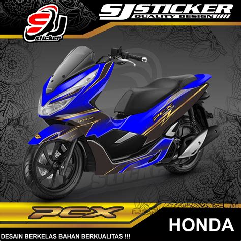 Jual Decal Sticker Full Body PCX CBS ABS Decal Honda PCX Desain Custom