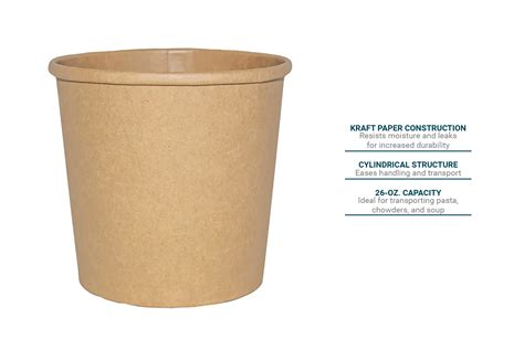 Iti Tg Ks Oz Kraft Paper Food Soup Cup