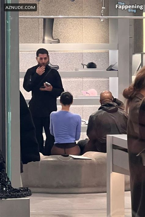 Bianca Censori Sexy Seen Flaunting Her Nude Body In Paris Fashion Week Event Aznude