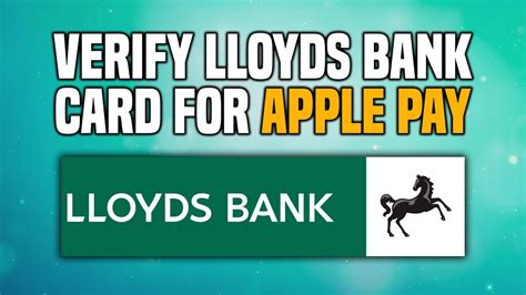 How To Verify Lloyds Bank Card For Apple Pay EASY YouTube