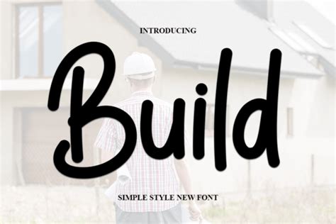 Build Font By Payjhoshop · Creative Fabrica