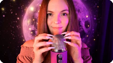 ASMR Deep Brain Mic Scratching Good Night In 20 Languages Blue