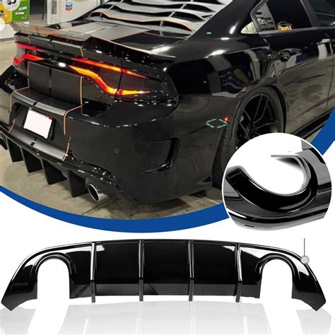 Buy Rear Diffuser Compatible With Charger Srt Hellcat Rear