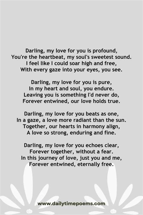 I Love You Forever Poems - 12 Love Reassurance Poems for Your Lover