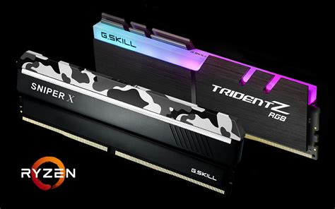 G Skill Announces New Kits And Specifications For Amd Ryzen Series