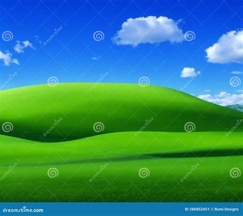 Windows XP Aurora Custom New Design HD Beautiful Wallpaper Stock Image ...