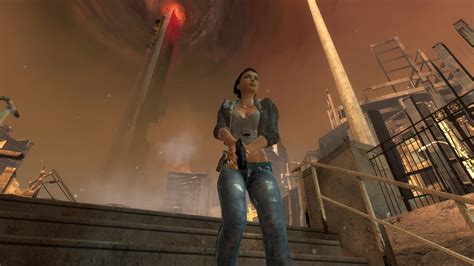 City 17 Alyx Vance Half Life Half Life 2 Episode One Jeans HD