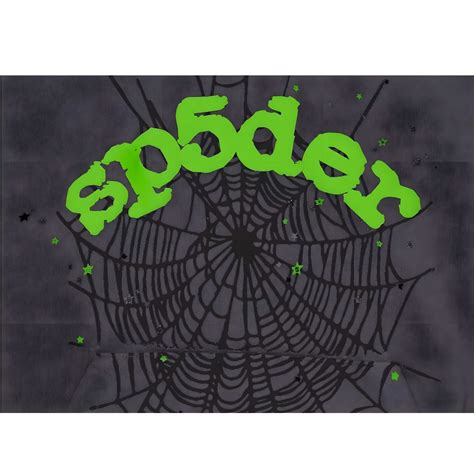 Sp5der Wait Web Hoodie Slate Grey Spider Hoodie