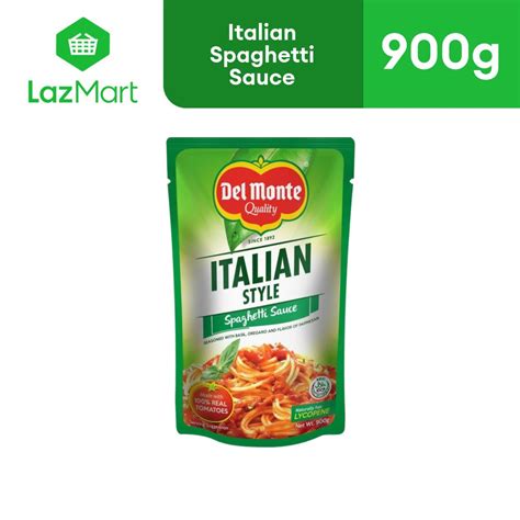 Del Monte Italian Style Spaghetti Sauce 900g Lazada PH