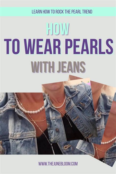 How To Wear Pearls With Jeans Casually How To Wear Pearls With Jeans