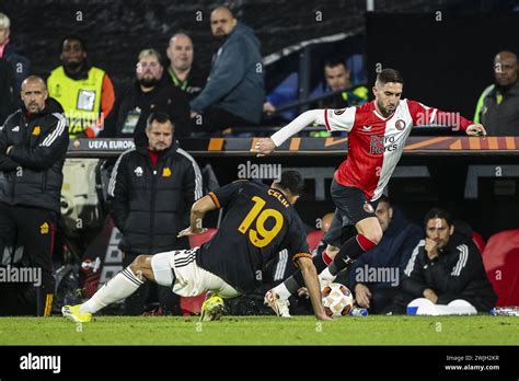 ROTTERDAM 15 2 2024 Stadium De Kuip 2023 2024 UEFA Europa League