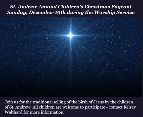 Advent And Christmas St Andrew Presbyterian Church Sonoma