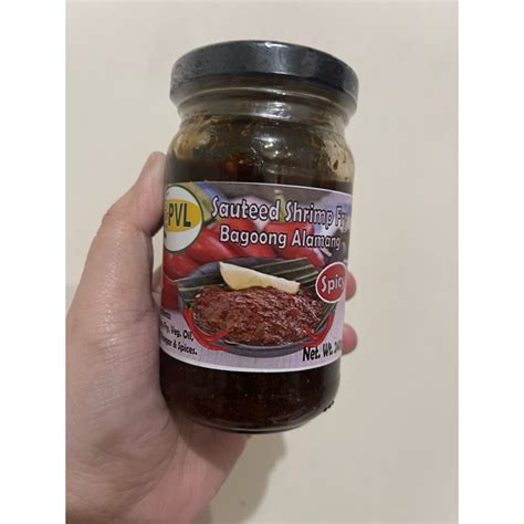 PVL Sauteed Shrimp Fry Bagoong Alamang Spicy Shopee Philippines