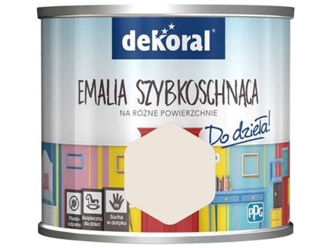 Farba Dekoral Akrylux Emalia Szybkoschn Ca L Czysta Kartka L