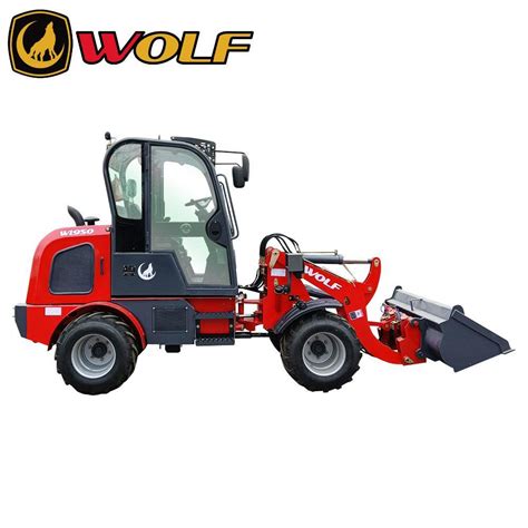 CE Approved Wolf New Compact Articulated Small Mini Wheel Loader With