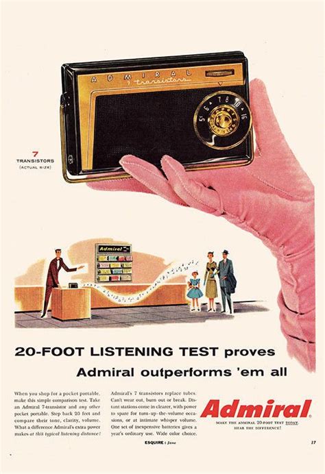 Retro Portable Radio Ad Vintage Radio Ad Mid Century Etsy Artofit