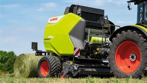 Presses à balles rondes Claas de nouvelles chambres variables Entraid