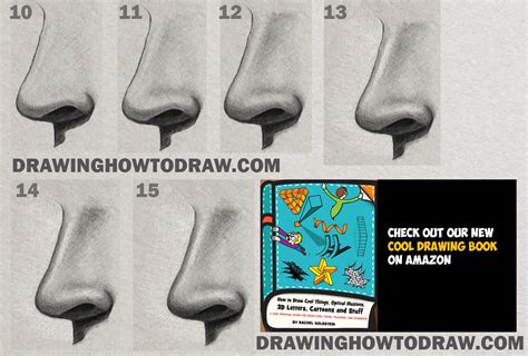 How To Draw A Nose Side View Step By Step