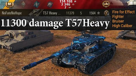 T57 Heavy Tank Video In Full HD 11379 Dmg 5 Kills 1564 Exp 1190