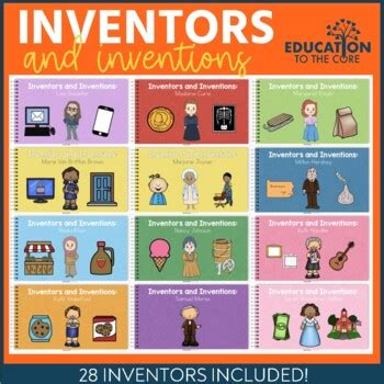 Famous Inventors and Inventions | Digital & Printable | Women's History ...