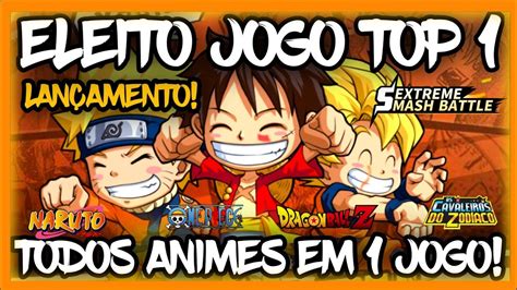 Novo Jogo Crossover De Animes Jogue Seu Personagem Favorito Nh