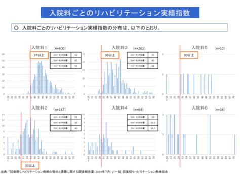 回復期リハ病棟1・3・5、リハ実績指数の基準値引き上げを検討―中医協総会（2） Gemmed データが拓く新時代医療