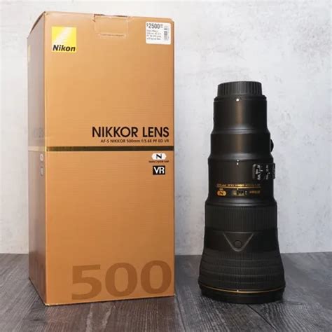 Nikon 500mm f/5.6 E PF ED VR Lens w/Original Box From Focal Point Photography On Gear Fo...