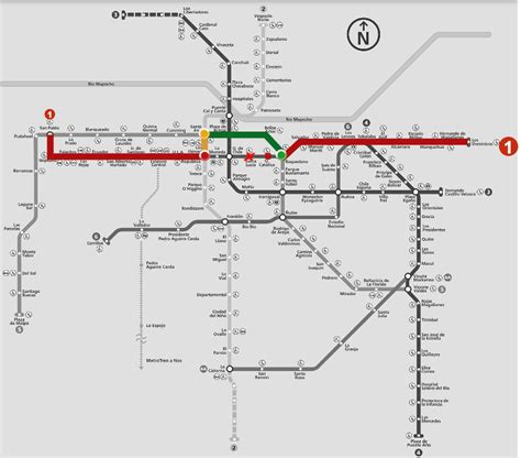 Mapa Del Metro De Santiago Para Descarga Mapa Detallado 53 Off