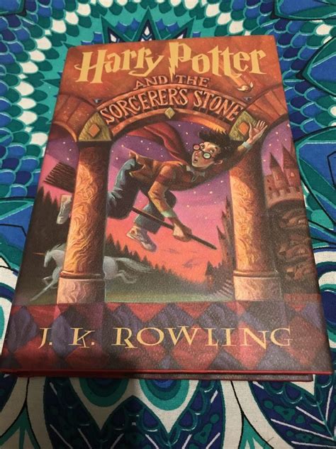 Harry Potter Sorcerers Stone Book Cover