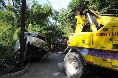 Jamaica Gleanergallery Brandon Hill Accident Ian Allen Photographer