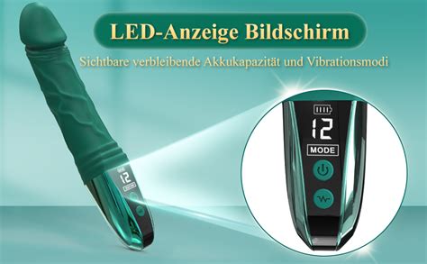 Dildo Vibrator Sex Spielzeug für Frau LED Dildos Vibration für