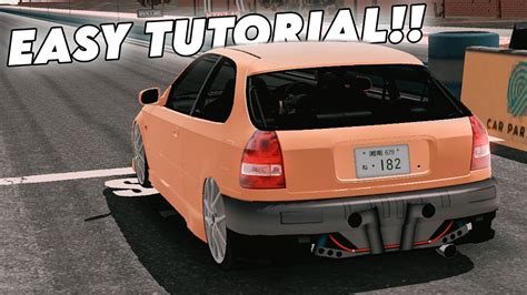 Honda Ek9 No Bumper Modified Design Tutorial Back Bumper Easy Tutorial Car Parking