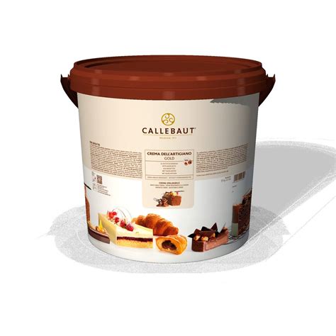 Callebaut Vulling Gianduja Hazelnoot Creme Dellartigiano Gold 10kg