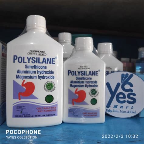 Jual Cod Polysilane Cair Ml Ml Polisilen Obat Sakit Maag