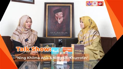 KOMTALKSHOW NGOBROL BARENG PENULIS NOVEL POPULER HATI SUHITA NING