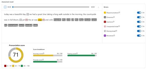 How To Use Pronunciation Assessment In The Azure Ai Foundry Portal