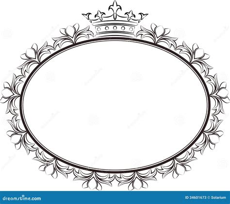 Vintage Frame Stock Vector Image Of Decorative Royal 34601673