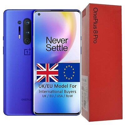 New Oneplus Pro G Dual Sim In Gb Ultramarine Blue Factory