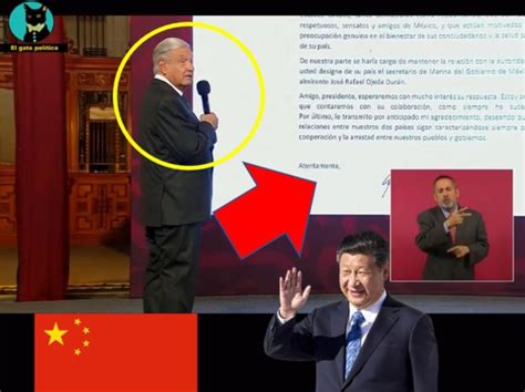 Esta Es La Carta Que Amlo Envi A Xi Jinping Para Solicitar A China M S