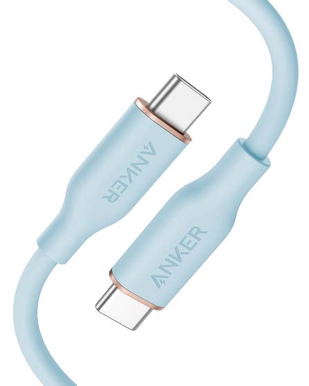 Anker Powerline Iii Flow Usb C To Usb C Cable Blue