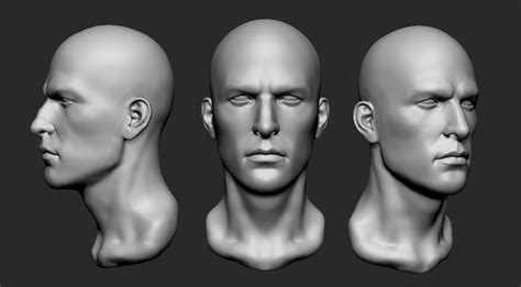 ArtStation - FREE Male Head | Resources