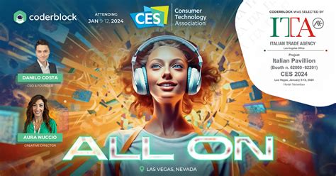 Coderblock Presente Al Ces 2024 Di Las Vegas Per Presentare Il Suo Ai