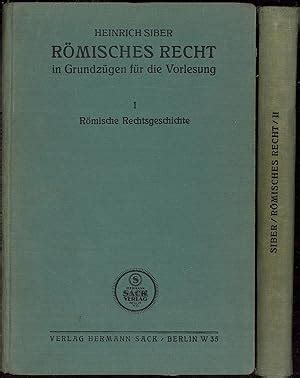 RÖMISCHES RECHT IN GRUNDZÜGEN FÜR VORLESUNG t I Römische