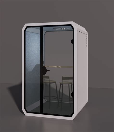 Movable Easy To Install Silence Booth Ventilation System With Furniture