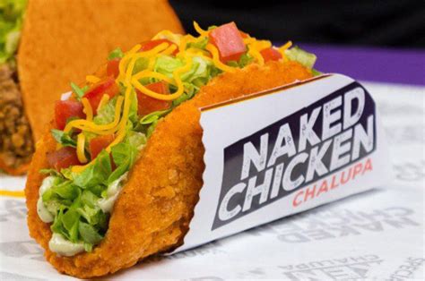 The Chicken Sandwich Wars Taco Bells Naked Chicken Chalupa Spicy